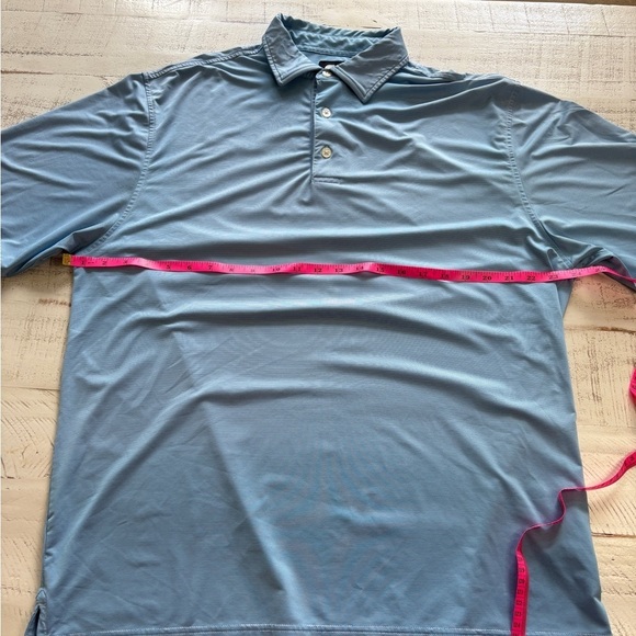 Footjoy FJ Men’s Blue Polo Shirt - Large - Picture 5 of 9